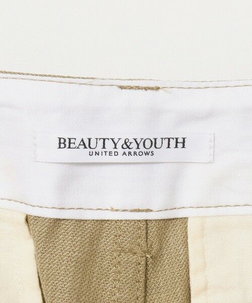 BEAUTY&YOUTH UNITED ARROWS / ビューティー&ユース ユナイテッドアローズ チノ・ワークパンツ | セルロースコットン チノ ストレートパンツ | 詳細10