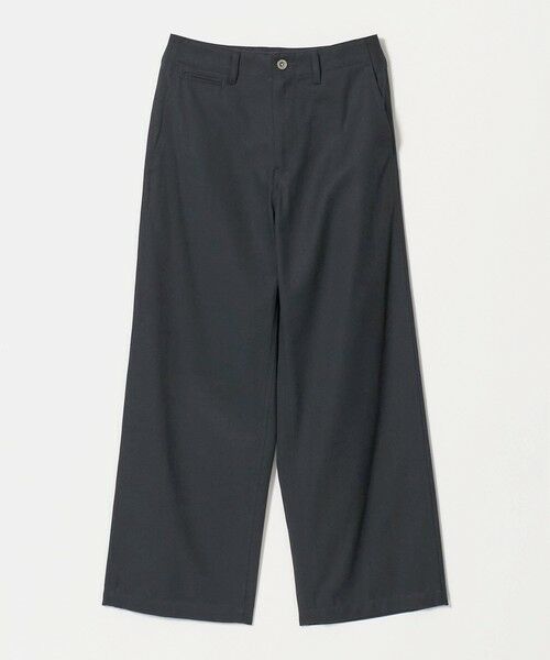 BEAUTY&YOUTH UNITED ARROWS / ビューティー&ユース ユナイテッドアローズ チノ・ワークパンツ | セルロースコットン チノ ストレートパンツ（NAVY）
