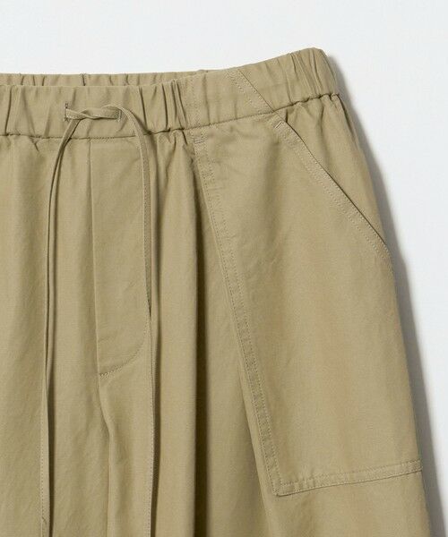 BEAUTY&YOUTH UNITED ARROWS / ビューティー&ユース ユナイテッドアローズ その他パンツ | タック パッチポケット ドローストリング パンツ | 詳細4