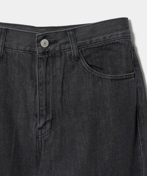 BEAUTY&YOUTH UNITED ARROWS / ビューティー&ユース ユナイテッドアローズ デニムパンツ | フリル テーパード デニムパンツ | 詳細1