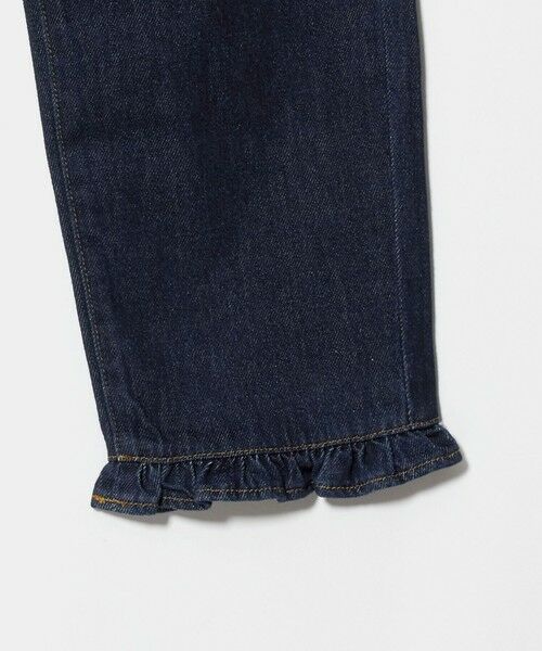 BEAUTY&YOUTH UNITED ARROWS / ビューティー&ユース ユナイテッドアローズ デニムパンツ | フリル テーパード デニムパンツ | 詳細9