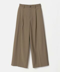 BEAUTY&YOUTH UNITED ARROWS / ビューティー&ユース ユナイテッドアローズ スラックス・ドレスパンツ | 毛ブレンド トロピカル サイドタック ワイドパンツ
