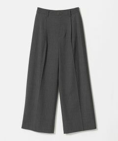 BEAUTY&YOUTH UNITED ARROWS / ビューティー&ユース ユナイテッドアローズ スラックス・ドレスパンツ | 毛ブレンド トロピカル サイドタック ワイドパンツ