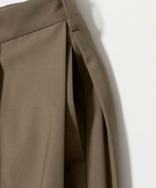 BEAUTY&YOUTH UNITED ARROWS / ビューティー&ユース ユナイテッドアローズ スラックス・ドレスパンツ | 毛ブレンド トロピカル サイドタック ワイドパンツ | 詳細6