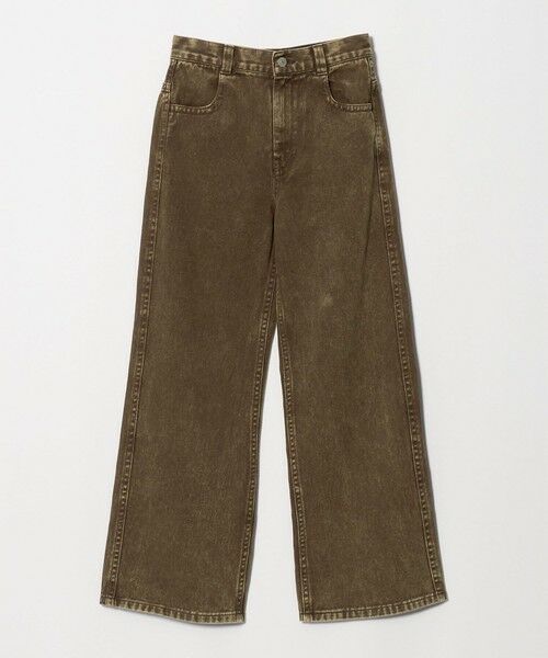 BEAUTY&YOUTH UNITED ARROWS / ビューティー&ユース ユナイテッドアローズ その他パンツ | コットンツイル フェード フレアパンツ（DK.BROWN）