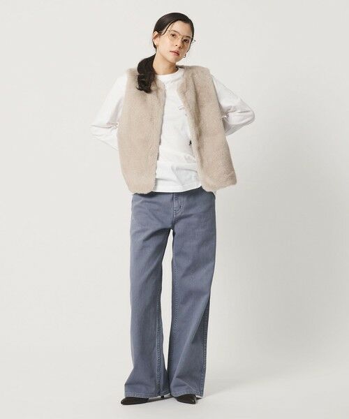 BEAUTY&YOUTH UNITED ARROWS / ビューティー&ユース ユナイテッドアローズ その他パンツ | コットンツイル フェード フレアパンツ | 詳細3