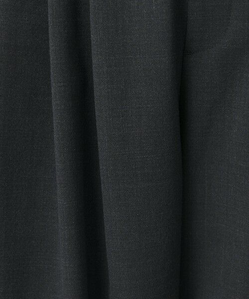 BEAUTY&YOUTH UNITED ARROWS / ビューティー&ユース ユナイテッドアローズ その他パンツ | 毛ポリエステルブレンド ワイドタックパンツ 防シワ ウォッシャブル | 詳細4