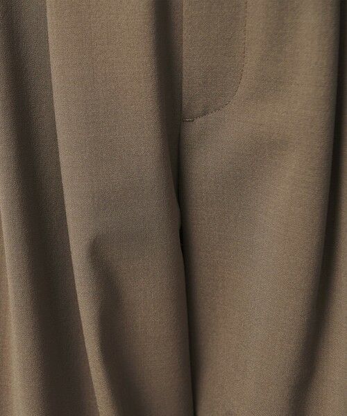BEAUTY&YOUTH UNITED ARROWS / ビューティー&ユース ユナイテッドアローズ その他パンツ | 毛ポリエステルブレンド ワイドタックパンツ 防シワ ウォッシャブル | 詳細13