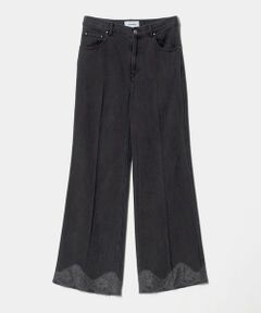 BEAUTY&YOUTH UNITED ARROWS / ビューティー&ユース ユナイテッドアローズ デニムパンツ | セルロース レース フレアデニムパンツ
