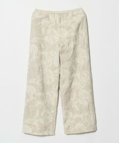 BEAUTY&YOUTH UNITED ARROWS / ビューティー&ユース ユナイテッドアローズ その他パンツ | ジャガード ペイズリー エンブロイダリー ドローストリングパンツ