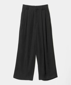 BEAUTY&YOUTH UNITED ARROWS / ビューティー&ユース ユナイテッドアローズ その他パンツ | アセテート 2タック ワイドストレートパンツ ウォッシャブル