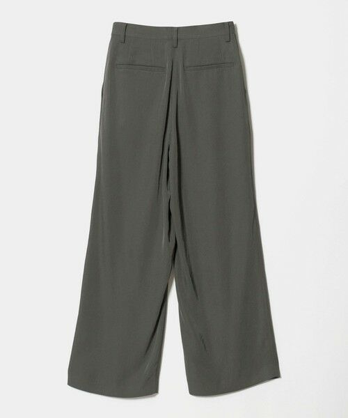 BEAUTY&YOUTH UNITED ARROWS / ビューティー&ユース ユナイテッドアローズ その他パンツ | アセテート 2タック ワイドストレートパンツ ウォッシャブル | 詳細4