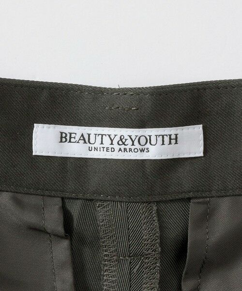BEAUTY&YOUTH UNITED ARROWS / ビューティー&ユース ユナイテッドアローズ その他パンツ | アセテート 2タック ワイドストレートパンツ ウォッシャブル | 詳細19