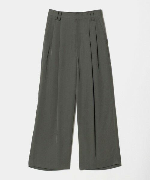 BEAUTY&YOUTH UNITED ARROWS / ビューティー&ユース ユナイテッドアローズ その他パンツ | アセテート 2タック ワイドストレートパンツ ウォッシャブル | 詳細11