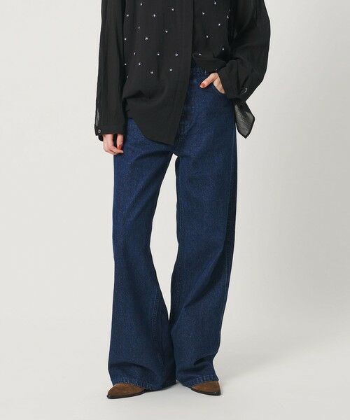 BEAUTY&YOUTH UNITED ARROWS / ビューティー&ユース ユナイテッドアローズ デニムパンツ | コットンブレンド デニムフレアパンツ | 詳細1