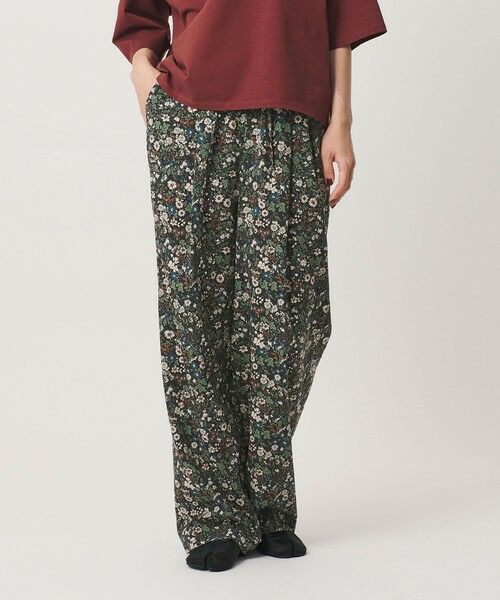 BEAUTY&YOUTH UNITED ARROWS / ビューティー&ユース ユナイテッドアローズ その他パンツ | 【WEB限定】フラワープリント イージーパンツ ウォッシャブル | 詳細1