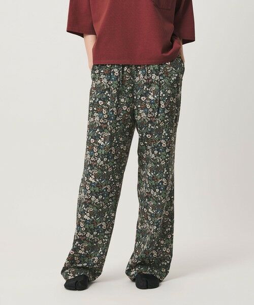 BEAUTY&YOUTH UNITED ARROWS / ビューティー&ユース ユナイテッドアローズ その他パンツ | 【WEB限定】フラワープリント イージーパンツ ウォッシャブル | 詳細2