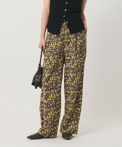 BEAUTY&YOUTH UNITED ARROWS / ビューティー&ユース ユナイテッドアローズ その他パンツ | 【WEB限定】フラワープリント イージーパンツ ウォッシャブル | 詳細9