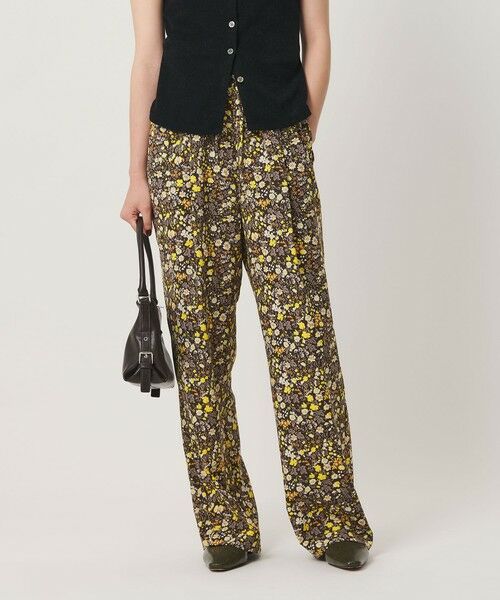 BEAUTY&YOUTH UNITED ARROWS / ビューティー&ユース ユナイテッドアローズ その他パンツ | 【WEB限定】フラワープリント イージーパンツ ウォッシャブル | 詳細10