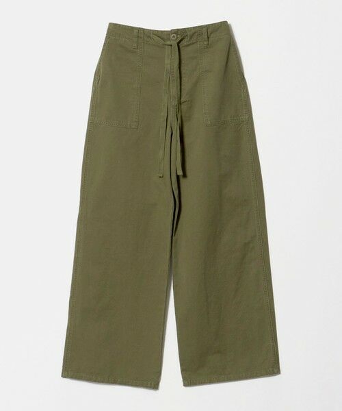 BEAUTY&YOUTH UNITED ARROWS / ビューティー&ユース ユナイテッドアローズ その他パンツ | 【WEB限定】コットン ベイカーイージーパンツ ウォッシャブル（OLIVE）