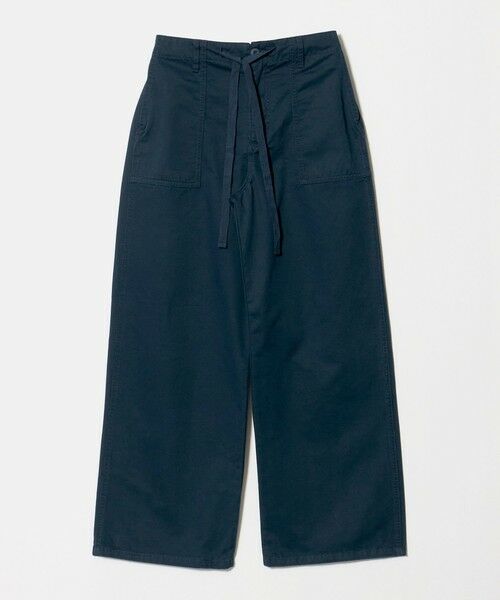BEAUTY&YOUTH UNITED ARROWS / ビューティー&ユース ユナイテッドアローズ その他パンツ | 【WEB限定】コットン ベイカーイージーパンツ ウォッシャブル（NAVY）