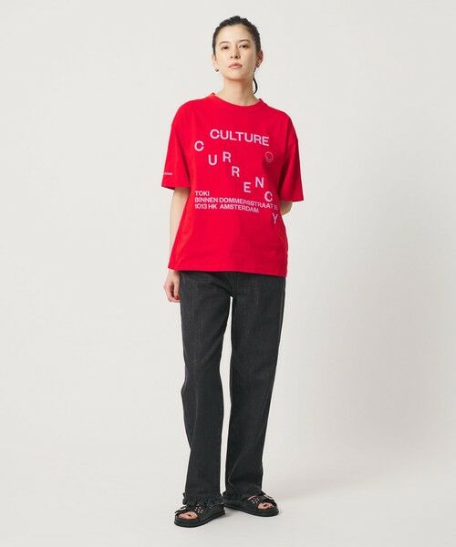 BEAUTY&YOUTH UNITED ARROWS / ビューティー&ユース ユナイテッドアローズ カットソー | 【別注】＜TOKI＞プリント ショートスリーブ Tシャツ | 詳細24