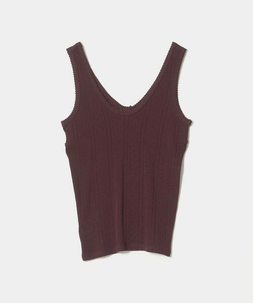 BEAUTY&YOUTH UNITED ARROWS / ビューティー&ユース ユナイテッドアローズ タンクトップ | 【別注】＜PALM＞Vネック ノースリーブトップス | 詳細3