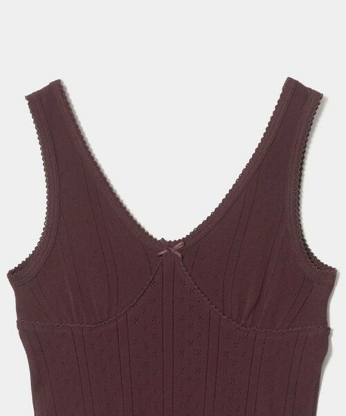 BEAUTY&YOUTH UNITED ARROWS / ビューティー&ユース ユナイテッドアローズ タンクトップ | 【別注】＜PALM＞Vネック ノースリーブトップス | 詳細4