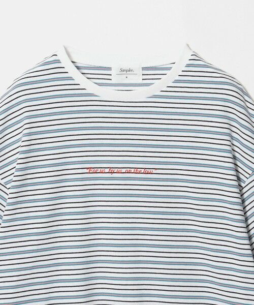 BEAUTY&YOUTH UNITED ARROWS / ビューティー&ユース ユナイテッドアローズ カットソー | ＜Samplee＞ボーダー ショートスリーブ Tシャツ | 詳細2