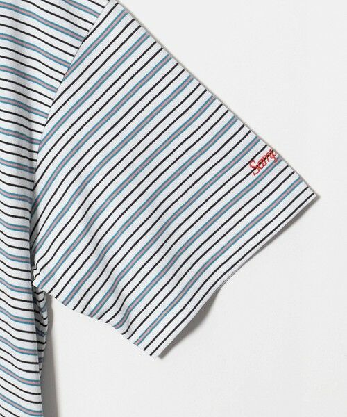 BEAUTY&YOUTH UNITED ARROWS / ビューティー&ユース ユナイテッドアローズ カットソー | ＜Samplee＞ボーダー ショートスリーブ Tシャツ | 詳細3