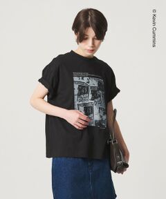 BEAUTY&YOUTH UNITED ARROWS / ビューティー&ユース ユナイテッドアローズ カットソー | 【別注】Kevin Cummins フォトプリント ショートスリーブ Tシャツ