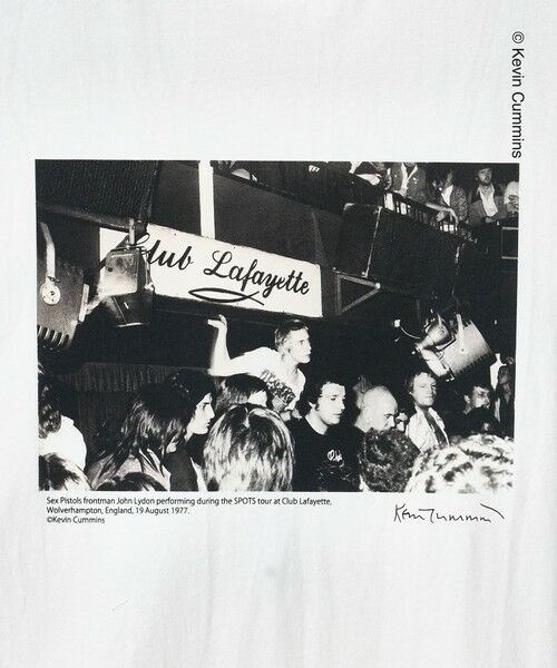 BEAUTY&YOUTH UNITED ARROWS / ビューティー&ユース ユナイテッドアローズ カットソー | 【別注】Kevin Cummins フォトプリント ショートスリーブ Tシャツ | 詳細7