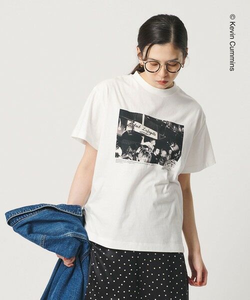 BEAUTY&YOUTH UNITED ARROWS / ビューティー&ユース ユナイテッドアローズ カットソー | 【別注】Kevin Cummins フォトプリント ショートスリーブ Tシャツ | 詳細1