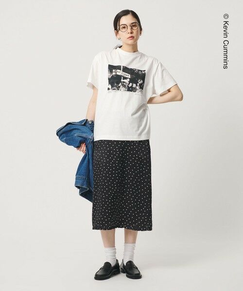 BEAUTY&YOUTH UNITED ARROWS / ビューティー&ユース ユナイテッドアローズ カットソー | 【別注】Kevin Cummins フォトプリント ショートスリーブ Tシャツ | 詳細2