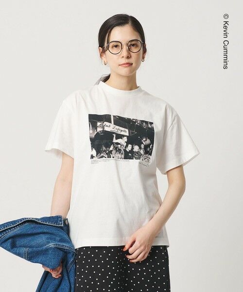 BEAUTY&YOUTH UNITED ARROWS / ビューティー&ユース ユナイテッドアローズ カットソー | 【別注】Kevin Cummins フォトプリント ショートスリーブ Tシャツ（その他1）
