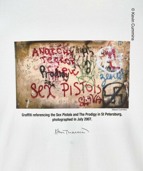 BEAUTY&YOUTH UNITED ARROWS / ビューティー&ユース ユナイテッドアローズ カットソー | 【別注】Kevin Cummins フォトプリント ショートスリーブ Tシャツ | 詳細14