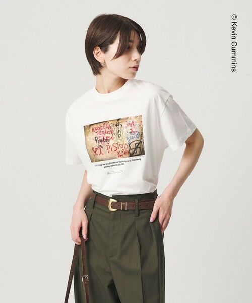 BEAUTY&YOUTH UNITED ARROWS / ビューティー&ユース ユナイテッドアローズ カットソー | 【別注】Kevin Cummins フォトプリント ショートスリーブ Tシャツ | 詳細9