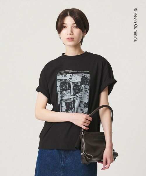 BEAUTY&YOUTH UNITED ARROWS / ビューティー&ユース ユナイテッドアローズ カットソー | 【別注】Kevin Cummins フォトプリント ショートスリーブ Tシャツ | 詳細15