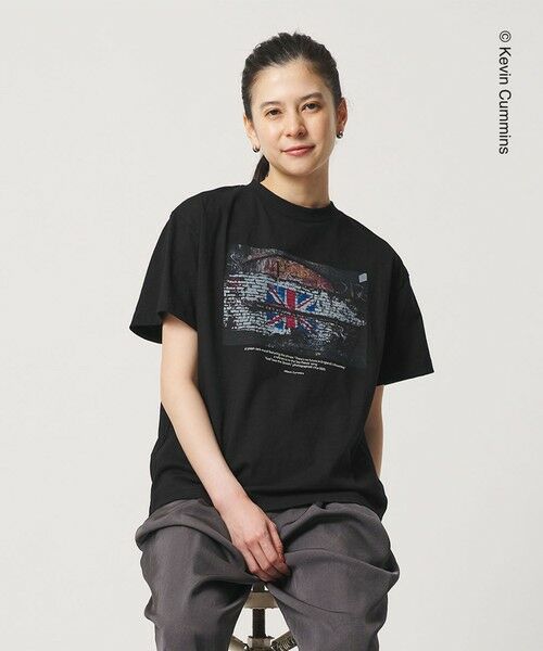 BEAUTY&YOUTH UNITED ARROWS / ビューティー&ユース ユナイテッドアローズ カットソー | 【別注】Kevin Cummins フォトプリント ショートスリーブ Tシャツ | 詳細19