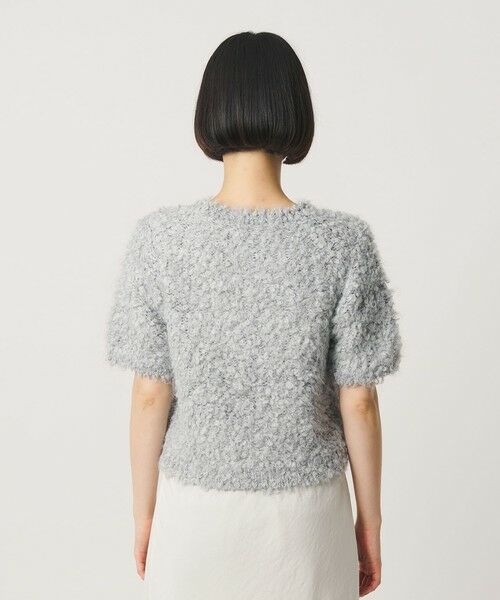 BEAUTY&YOUTH UNITED ARROWS / ビューティー&ユース ユナイテッドアローズ ニット・セーター | ループフェザーヤーン ハーフスリーブ ニットプルオーバー | 詳細10