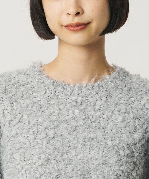 BEAUTY&YOUTH UNITED ARROWS / ビューティー&ユース ユナイテッドアローズ ニット・セーター | ループフェザーヤーン ハーフスリーブ ニットプルオーバー | 詳細11