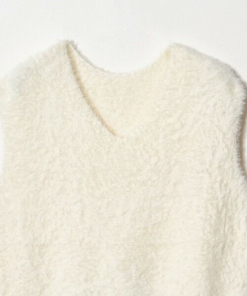 BEAUTY&YOUTH UNITED ARROWS / ビューティー&ユース ユナイテッドアローズ ベスト | 2WAY シャギーニットベスト | 詳細5
