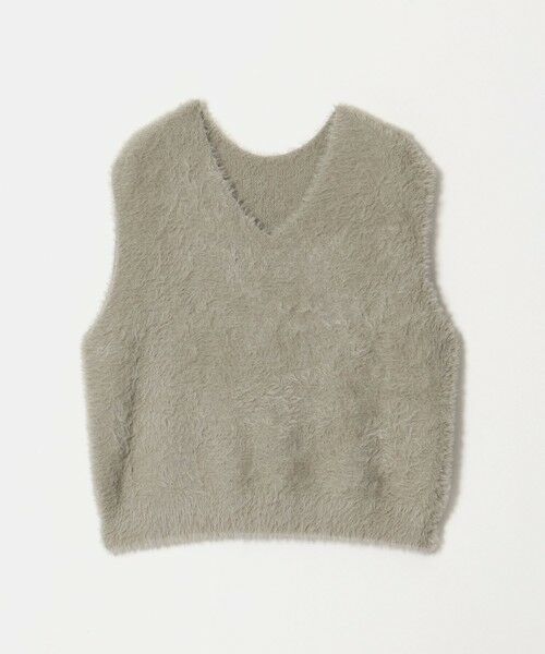 BEAUTY&YOUTH UNITED ARROWS / ビューティー&ユース ユナイテッドアローズ ベスト | 2WAY シャギーニットベスト（LT.GRAY）