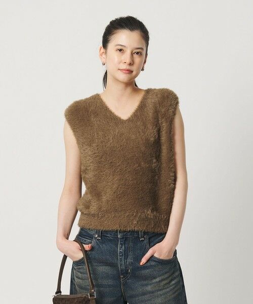 BEAUTY&YOUTH UNITED ARROWS / ビューティー&ユース ユナイテッドアローズ ベスト | 2WAY シャギーニットベスト | 詳細12
