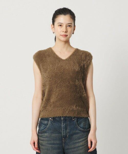 BEAUTY&YOUTH UNITED ARROWS / ビューティー&ユース ユナイテッドアローズ ベスト | 2WAY シャギーニットベスト | 詳細14