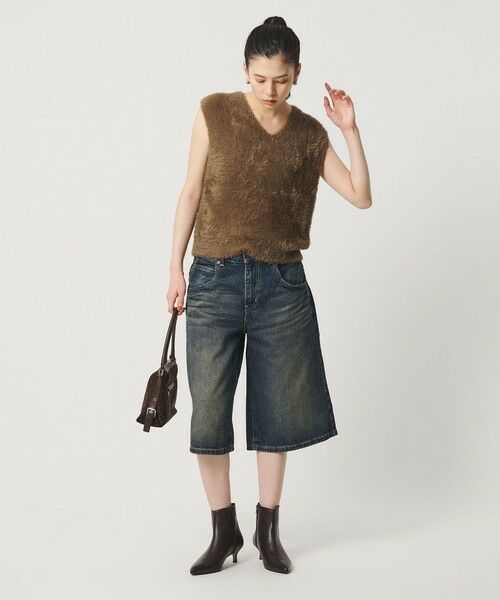 BEAUTY&YOUTH UNITED ARROWS / ビューティー&ユース ユナイテッドアローズ ベスト | 2WAY シャギーニットベスト | 詳細16