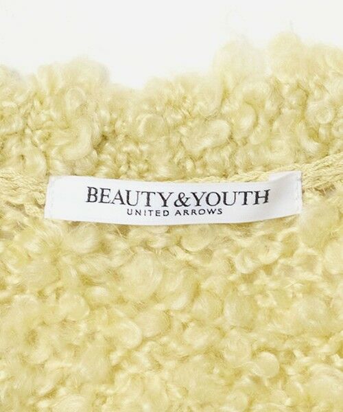 BEAUTY&YOUTH UNITED ARROWS / ビューティー&ユース ユナイテッドアローズ ベスト | パッチワーク Vネック ニットベスト | 詳細16
