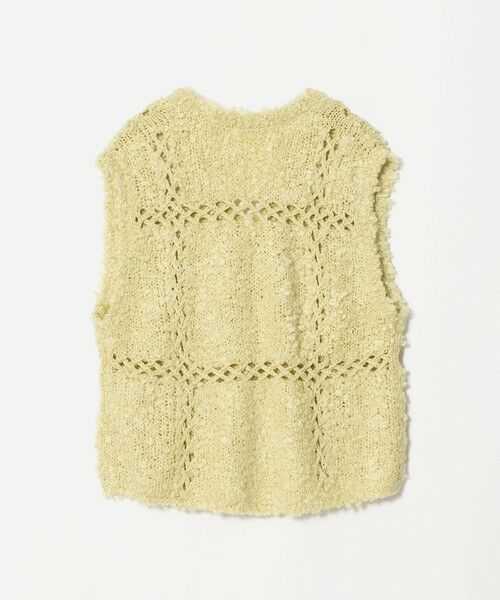 BEAUTY&YOUTH UNITED ARROWS / ビューティー&ユース ユナイテッドアローズ ベスト | パッチワーク Vネック ニットベスト | 詳細12