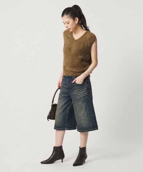 BEAUTY&YOUTH UNITED ARROWS / ビューティー&ユース ユナイテッドアローズ ショート・ハーフ・半端丈パンツ | ＜Levi's＞スーパーバギー デニムジョーツ | 詳細4
