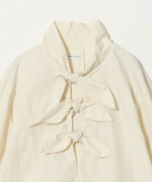 BEAUTY&YOUTH UNITED ARROWS / ビューティー&ユース ユナイテッドアローズ シャツ・ブラウス | リボンタイ シャツ プルオーバー | 詳細11